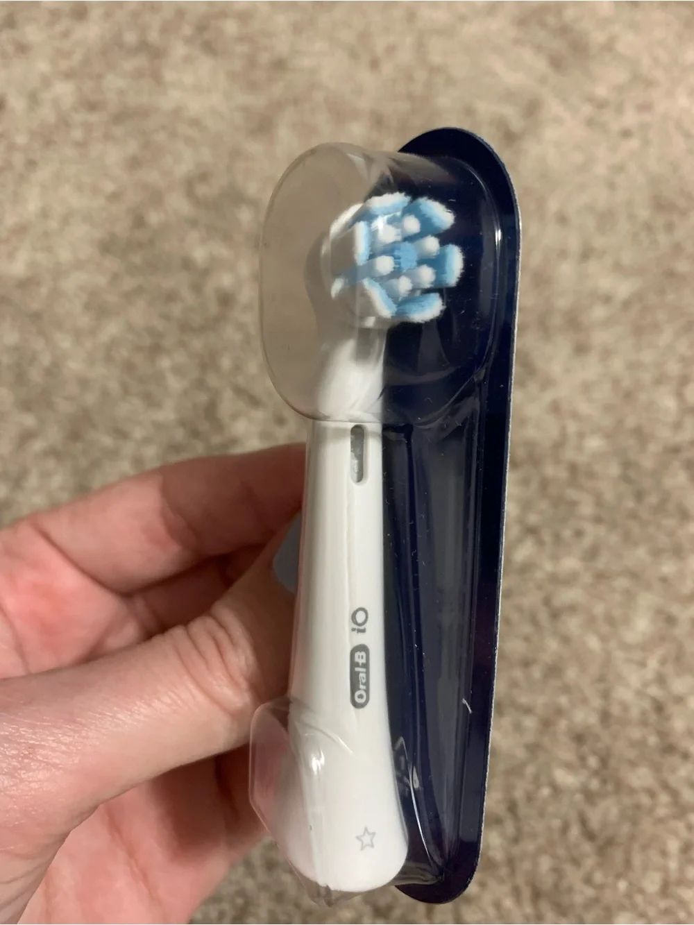 Set of Four 4 Oral-B iO Replacement Brush Heads Deep Clean White NEW